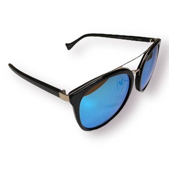 Agatha Paris SAG0801 Aviator Sunglasses Blue Mirror Lenses‎ France 145mm main image 9